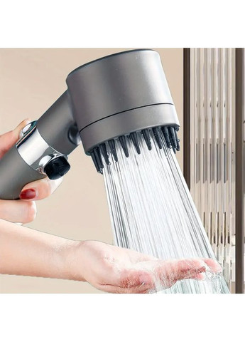 Массажная воронка для душа 3 режима с вращением 360° Shower Nozzle SN-9879 Black No Brand (350349260)