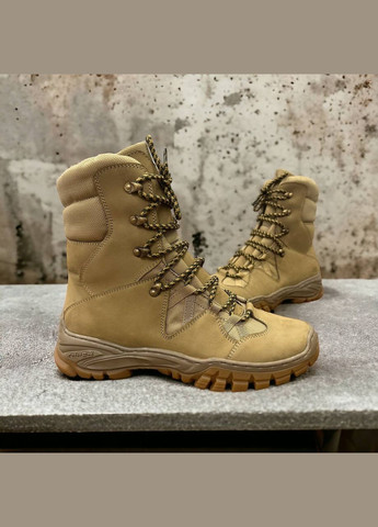 Чоловічі Тактичні Демісезонні Берці. 36-49р Койот. Посилений носок та п'ята! DSDM-1024 No Brand (301147982)