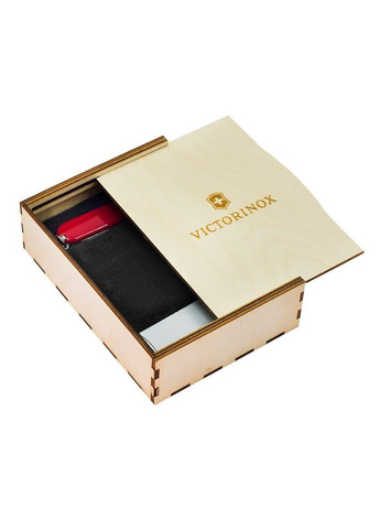 Комплект Ніж Huntsman 1.3715 + Подарункова коробка для ножа 91мм vix-2 Victorinox (317306946)