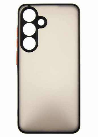 Чохол-накладка для Samsung Galaxy S24 SM-S921 Black (DG-KM-109) + захисне скло DENGOS (341487465)