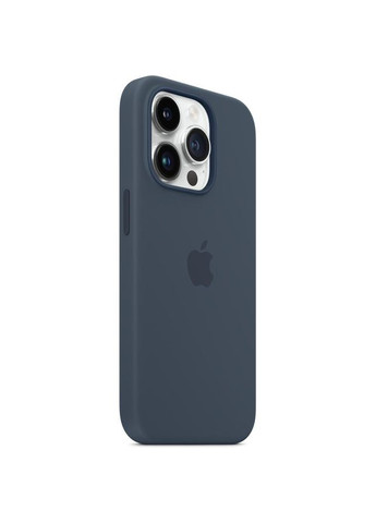 Чохол-накладка Silicone Case with MagSafe для iPhone 14 Pro Storm Blue (MPTF3) Apple (364862158)