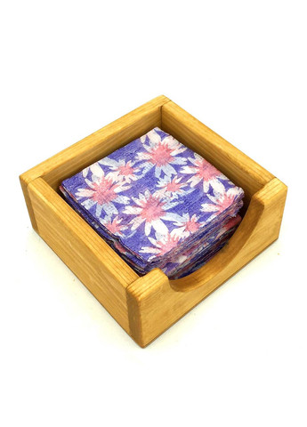 Серветниця з дерева Сегре каррі (СЛФ-001603) No Brand (327869715)