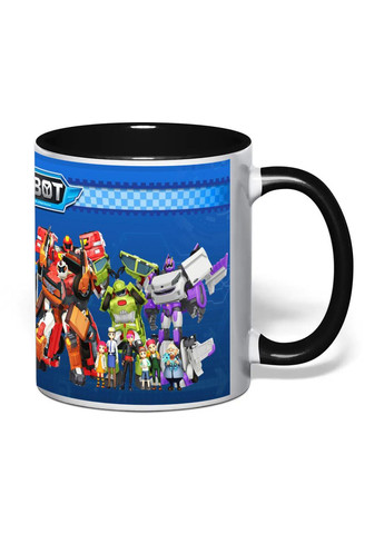 Чашка с печатью "Тоботы" 330 мл (цвет чёрный) (35486) No Brand (372477367)