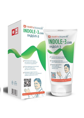 Крем для грудей Індол-3 / Indole-3 при мастопатії огрубінні молочних залоз 150 мл Healthyclopedia Эликсир (317257195)