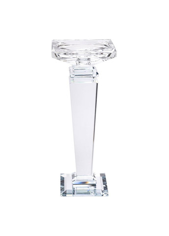 Подсвечник стеклянный на высокой ножке 9.5×9.5×24 см декоративный прозрачный HP-4-54L Yiwu (331784553)