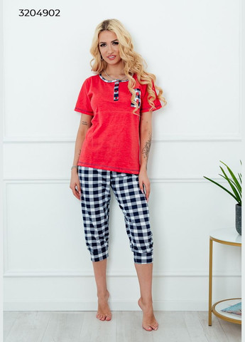 Прозрачный женский комплект футболки и бриджи. Dalmina