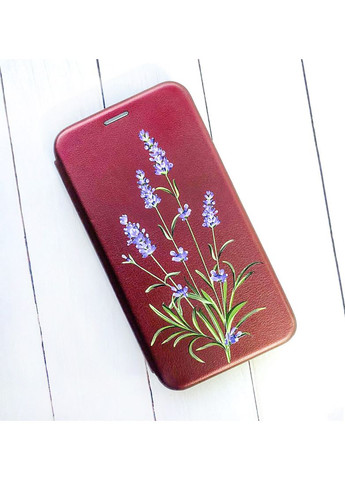 Чехол-книжка с рисунком для Samsung Galaxy A54 5G (A546) Веточки лаванды (принт 266) Creative (355399330)