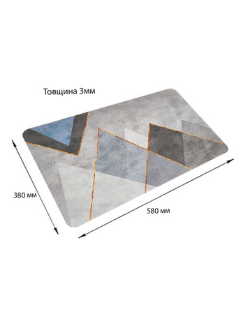 Влагопоглощающий коврик 38*58CM*3MM (D) SW-00001560 Sticker Wall (330601633)