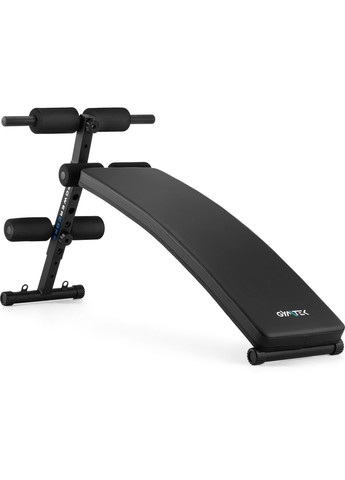 Похила лава для тренувань преса XL200 з еспандерами для дому Gymtek (367927408)