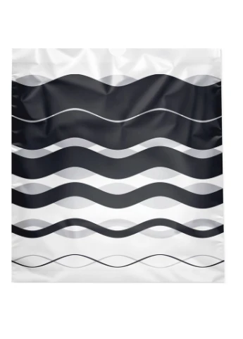 Пакети для сміття Black&White Із затяжками 60 л 20 шт. (4820086523370) Добра Господарочка (391175929)