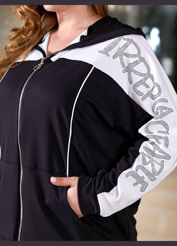 Женский костюм-двойка цвет мокко-черный New Trend (304646128)