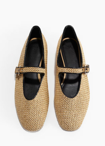 H&M Туфлі бежевий з текстиль, швеція — літо (323961955)