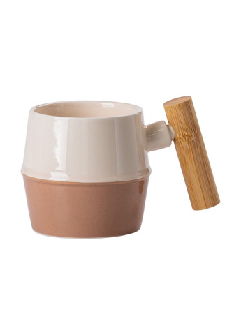 Чайный керамический сервиз на бамбуковой подставке 8 предметов, Yiwu (328922885)