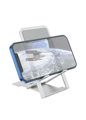 Подставка для телефона Mainway ultra-thin alloy folding desktop stand PH43 серебро Hoco (280876522)