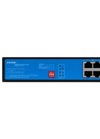 Коммутатор 6 портов неуправляемый EW-S1906CF-AP POE Ewind (401475661)