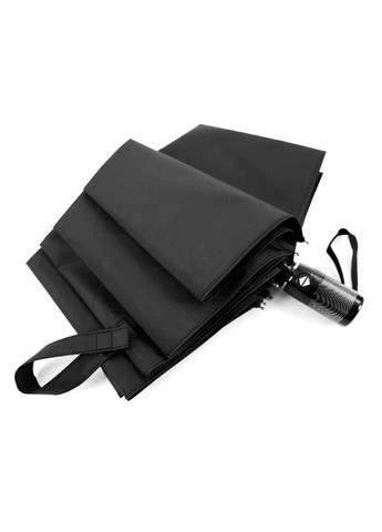 Чорна парасолька чоловіча 02j автомат на 9 спиць з логотипом bmw чорний середня система антивітер (301647604)