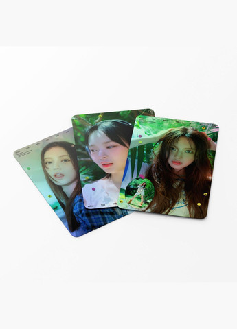 Набор голографических кпоп карт New Jeans 24/7 нью джинс ( 55 шт ) No Brand (325880527)