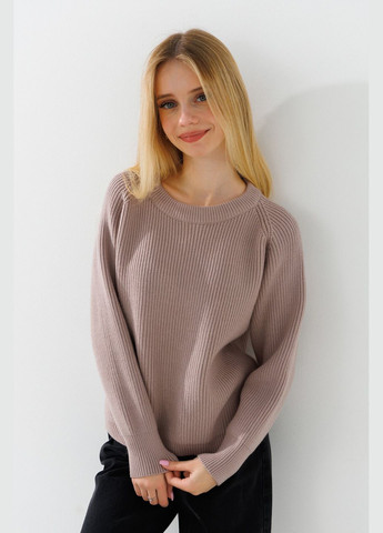 Свитер однотонный для девочки 3443 134 см Кофейный shop (2000990646514) Lizi Kids (363018849)