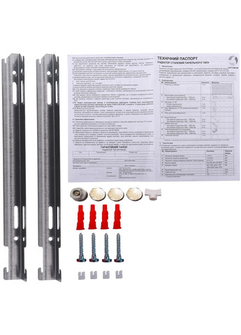 Радіатор сталевий панельний 22 низ/справа 500х1200 (без INNER) optimum (299995771)
