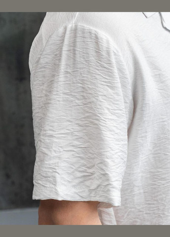 Чоловіча льняна сорочка пляжна, натуральні матеріали, короткий рукав, стиль та комфорт Intruder (347146060)