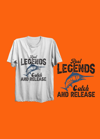 Футболка YOUstyle Fishing 0785 Gildan (279541314)