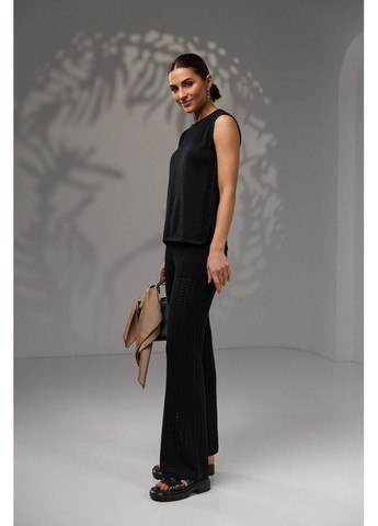 Брюки ажурные 2462 Оливковый Triko Bakh (368651333)