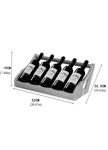 Настільна винна полиця Мелтер 5 трюфель (ВПС-511028) No Brand (327866080)