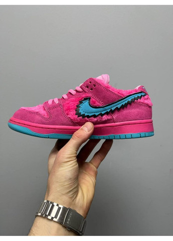КРОССОВКИ ЖЕНСКИЕ NIKE DUNK LOW GRATEFUL DEAD BEARS PINK НАЙК СБ ДАНК No Brand розовые демисезоны (367170774)