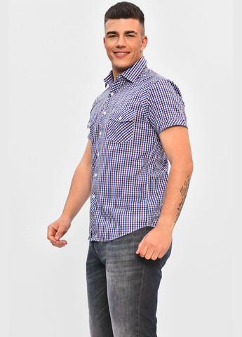 Фиолетовая классическая рубашка однотонная Let's Shop