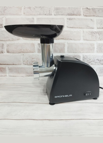 М'ясорубка AMG140B 1400 Вт Чорний Grunhelm (329409455)