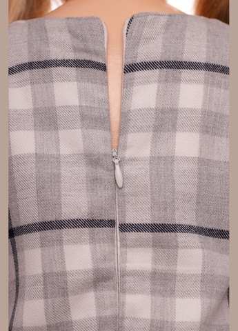 Сіра сукня з довгим рукавом із сумочкою трикотажна сіра 98 см (35119) BABYKROHA (323470143)