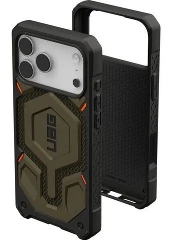 Чохол до мобільного телефона iPhone 17 Pro Max Monarch Pro MagSafe Kevlar Element Green (11451411397B) UAG (390941095)