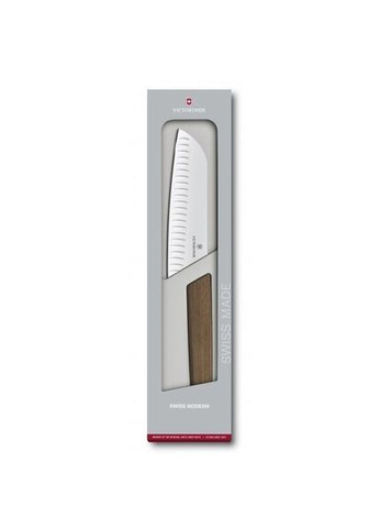 Кухонный нож Swiss Modern Santoku 17 см 6.9050.17KG Victorinox (316616535)
