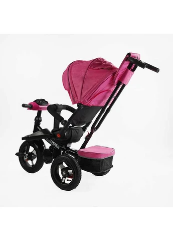 Дитячий Велосипед-коляска 6088 F – 701-16 триколісний рожевий з музикою Best Trike (397301287)