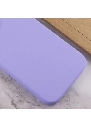 Чехол Silicone Case Full Protective (AA) NO LOGO для Apple iPhone 15 Pro (6.1") Сиреневый Epik (373937958)