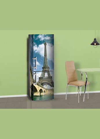 Наклейка на холодильник 200 x 60 см Эйфелева башня. Лицевая часть (самоклейка с защитой) (hol0221G_ar10104) Декоинт (278289063)