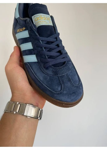 КРОСІВКИ ЖІНОЧІ ADIDAS HANDBALL SPEZIAL BLUE АДІДАС СПЕЦІАЛ СИНІ No Brand сині демісезони (392016150)