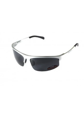 Очки поляризационные Alumination-5 Silver Polarized (gray) серые BluWater (370271352)