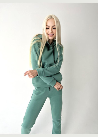 Женский спортивный костюм на флисе Fashion Girl (300775424)