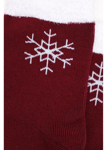 Бордові шкарпетки середні для дівчинки колір бордовий cb-00285591 Yuki (365795246)