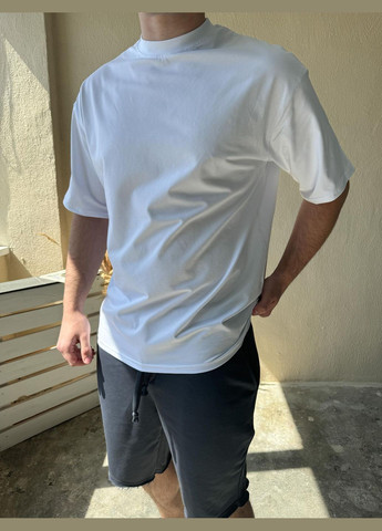 Черно-белая комплект из двух базовых оверсайз футболок 😱 Luna