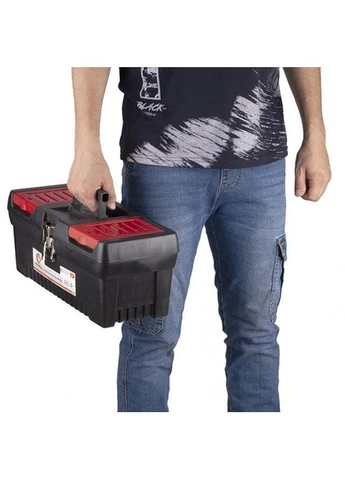 Ящик для інструментів з металевими замками 16", 396*216*164 мм BX-1016 Intertool (402237787)