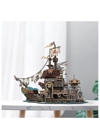 Пазл Cubic Fun (T4039h) CubicFun 3D Піратський корабель Тортуга (366070403)