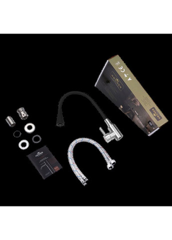 Комплект кухонної мийки Satin BRS 65х48 (3.0/1.0 мм) Kraft (361856615)