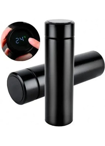 Умный термос с индикатором температуры сенсорный T-Bottle 919 500 мл Black (2019461064) No Brand (328261665)