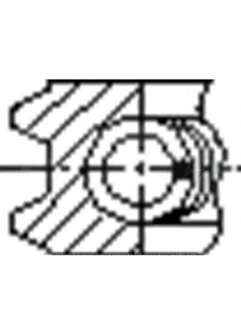 Кільця поршневі (1CYL) PSA 82.2 (2/2/3) 1.9D WJY(DW8/DW8B) 98- FR10-114200-ua Freccia (366164708)