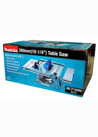 Настільна дискова циркулярна пила MLT100N (1500Вт, 260мм) циркулярка з євростандартами безпеки (4469) Makita (295041932)