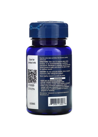 Натуральна добавка Circadian Sleep, 30 вегакапсул Life Extension (334891392)