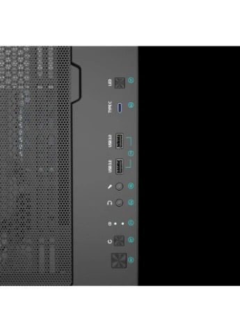 Корпус Z10 DS Black (Z10DSBLACK) без БП Zalman (342330869)