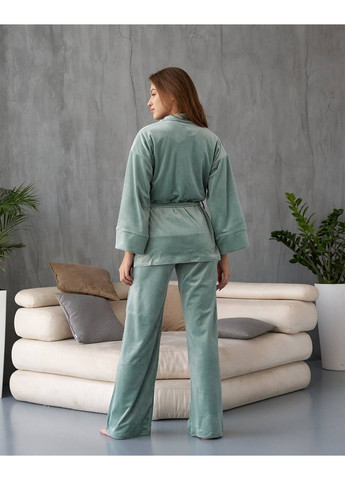 Велюровий костюмчик-трійка No Brand (368999091)